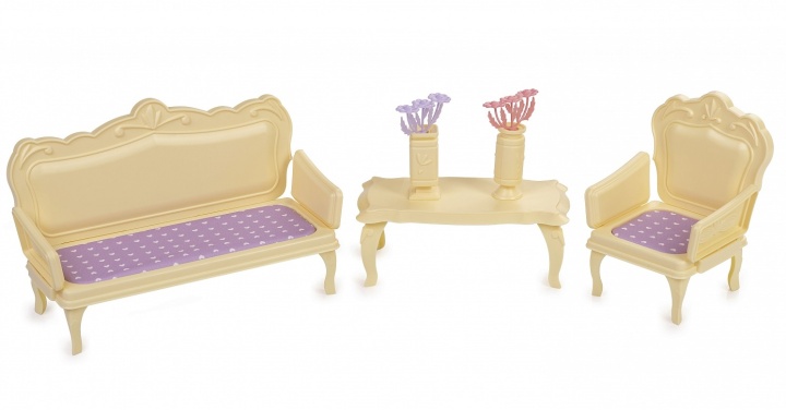 Мебель для кукол "Маленькая принцесса" (лимонная) С-1526
